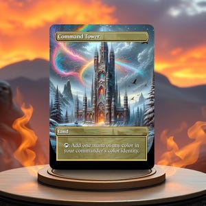 Command Tower Custom Made Game Card Proxy