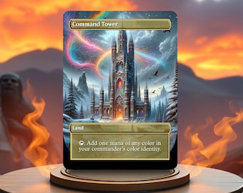 Command Tower Custom Made Game Card Proxy