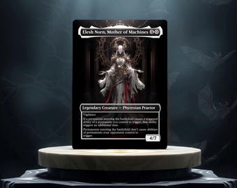 Elesh Norn, Mother of Machines Custom Made Game Card Proxy