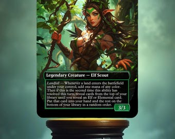 ニッサ | MTG プレイマット、TCG プレイマット、カード プレイマット