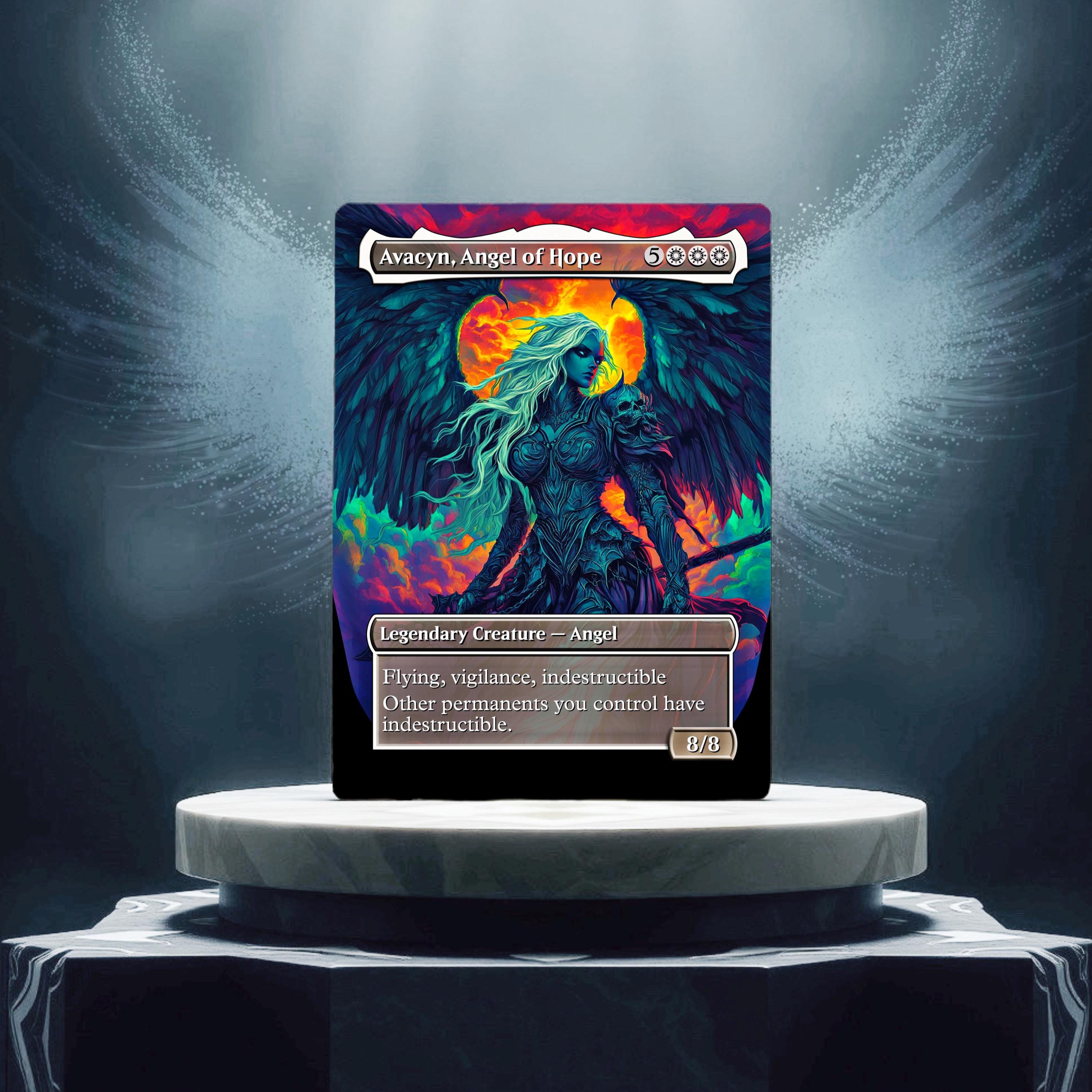 mtg avacyn cards Avacyn, Angel Of Hope – Liquid Luck main image 0