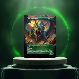 Mandataire pour cartes de jeu sur mesure Old Gnawbone