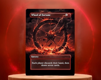 Wheel of Fortune & Misfortune | Proxy Cards - Etsy