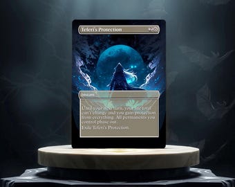 Teferi's Protection - Custom Proxy Commander Card - Etsy Teferi's Protection - Custom Proxy Commander Card - Etsy
