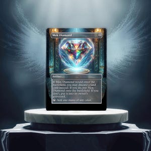 Mox Diamond Custom Made Game Card Proxy