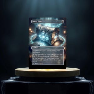 Mana Vault Custom Made Game Card Proxy