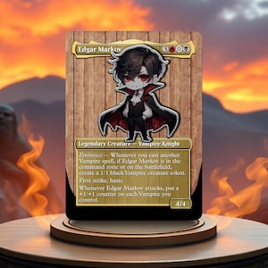 Edgar Markov Custom Made Game Card Proxy