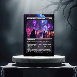 Proxy de tarjeta de juego personalizada de Black Market Connections