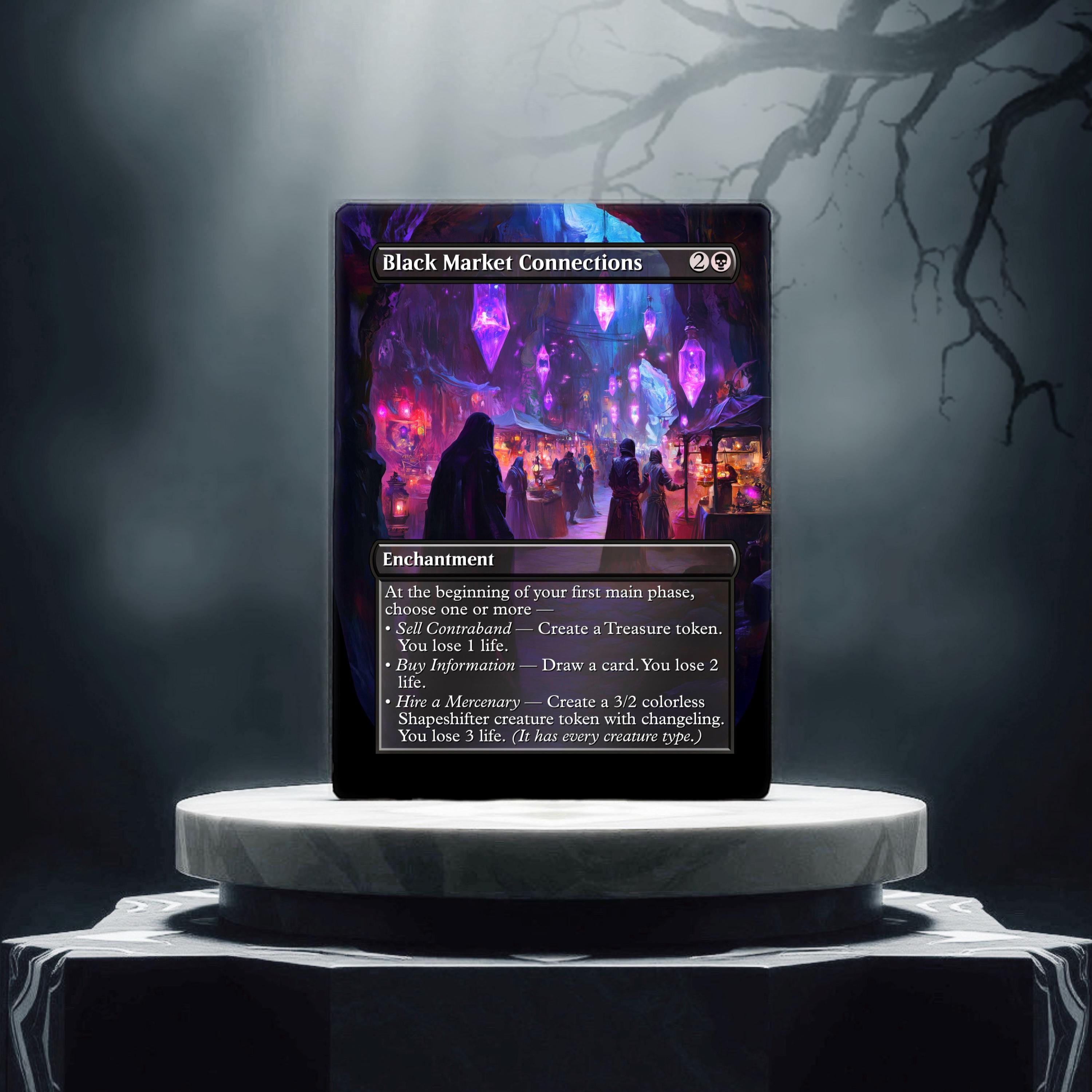 mtg magic card market Black Market Connections [Commander Legends: Battle for Baldur's Gate] main image 0