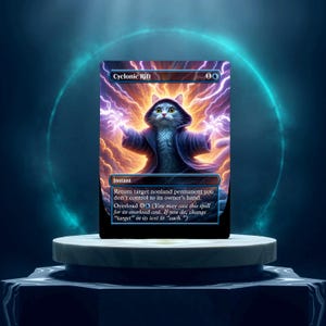 Mandataire de carte de jeu personnalisé Cyclonic Rift