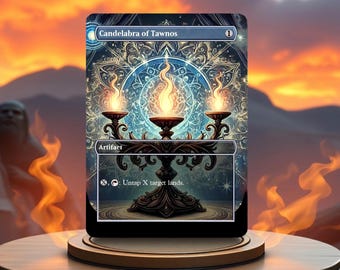 Candelabra of Tawnos Custom Made Game Card Proxy
