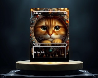 Sol Ring Custom Made Game Card Proxy