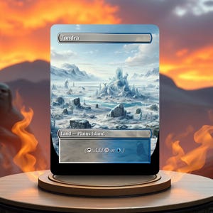 Tundra Custom Made Game Card Proxy