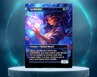 Spellseeker Custom Made Game Card Proxy