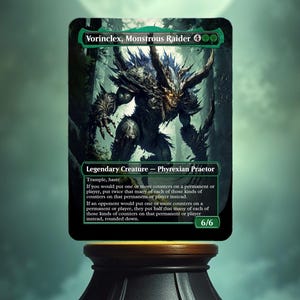 Vorinclex, Monstrous Raider op maat gemaakte gamekaartproxy