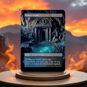 Watery Grave specialtillverkad spelkortsproxy