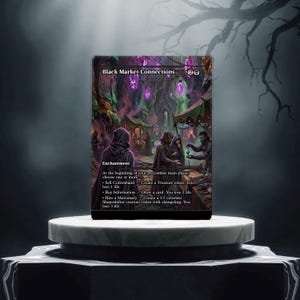 Black Market Connections Mtg - Etsy