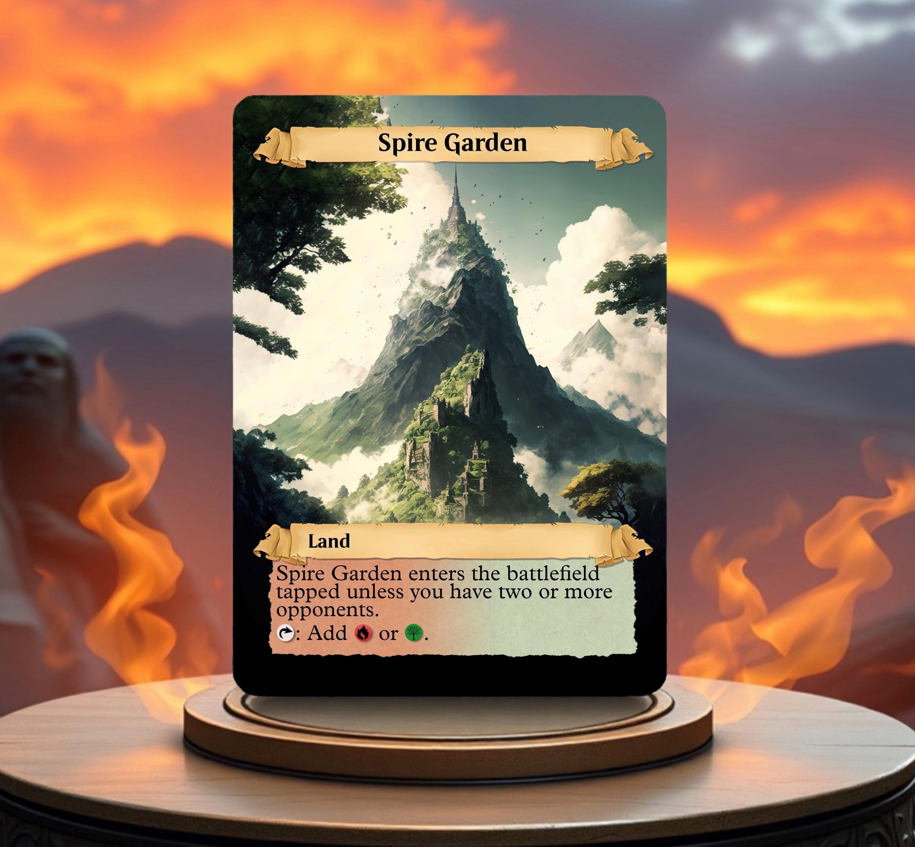Spire Garden Custom Made Game Card Proxy - Etsy Israel Spire Garden Custom Made Game Card Proxy - Etsy Israel