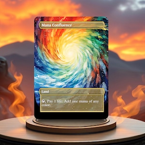 Mana Confluence Custom Made Game Card Proxy