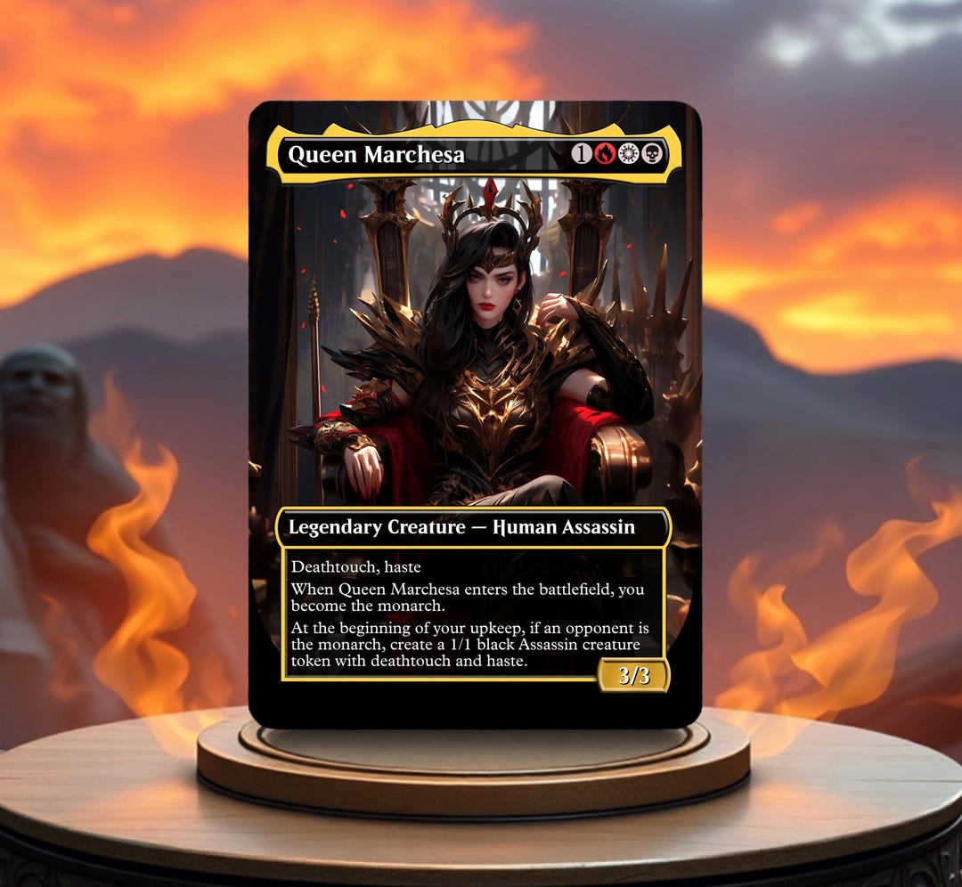 MTG CN2 Foil マルチェッサ女王/Queen Marchesa 日1枚 エッチングFOIL)マルチェッサ女王/Queen Marchesa《日本語》【CMR】