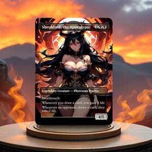 Sheoldred_the_Apocalypse op maat gemaakte gamekaartproxy