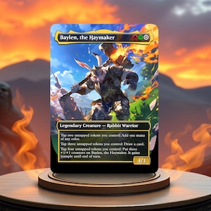 Baylen, el Proxy de tarjeta de juego personalizada de Haymaker
