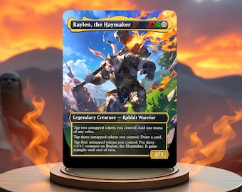Baylen, il Proxy di carte da gioco personalizzate Haymaker