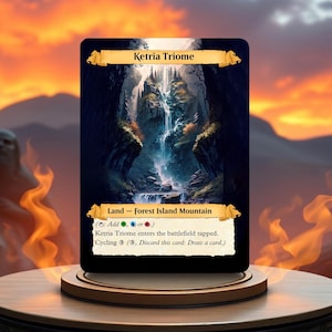 Ketria Triome Custom Made Game Card Proxy