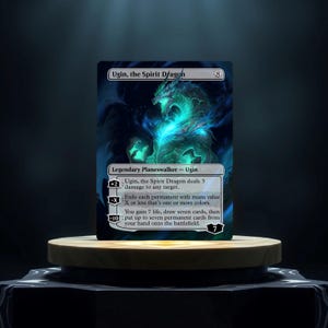 MTG 改変アートカード - 精霊龍ウギン - Etsy 日本