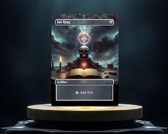 Sol Ring Custom Made Game Card Proxy