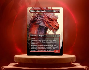 Terror of the Peaks Gioco personalizzato Proxy Card