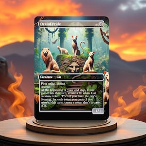 Mandataire pour cartes de jeu sur mesure Ocelot Pride