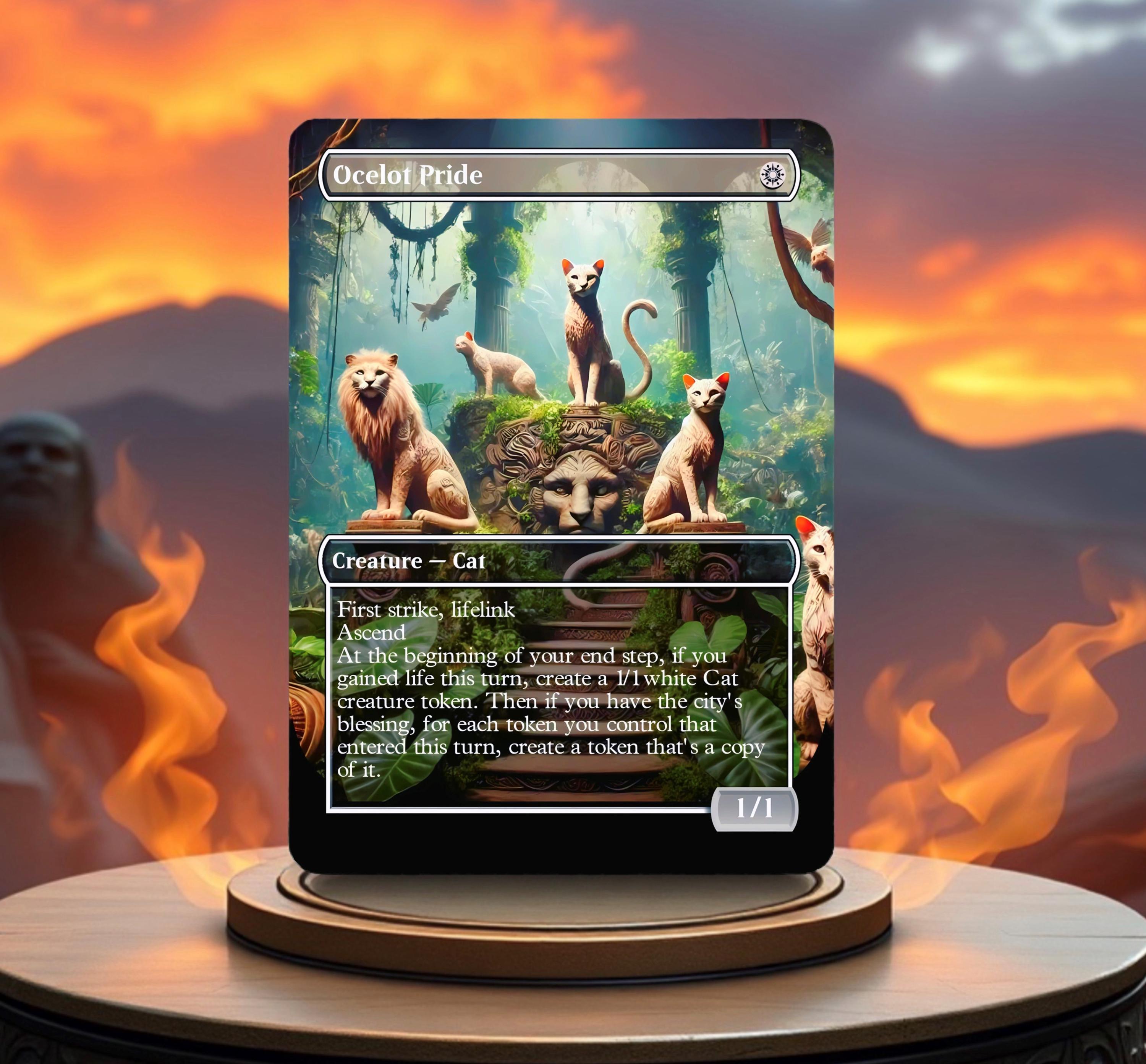 Ocelot Pride Custom Made Game Card Proxy - Etsy