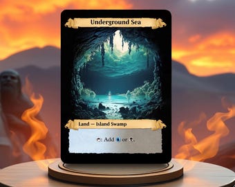 Underground Sea - Full Art Custom Card - Etsy