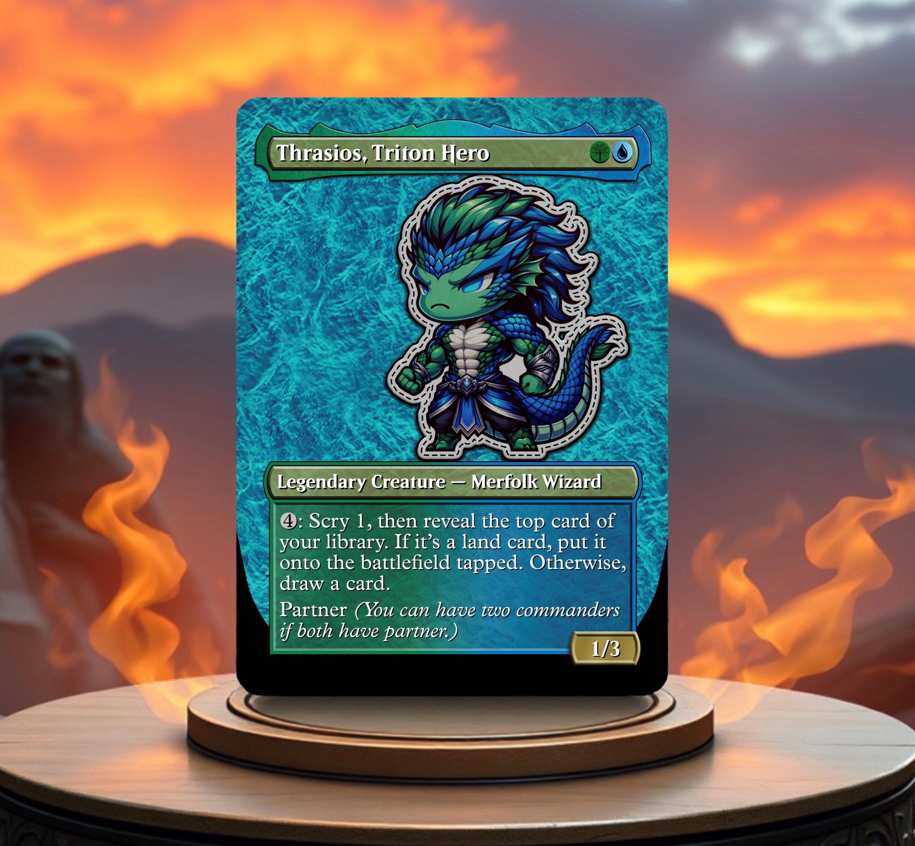 thrasios mtg final fantasy Lorcana - Rise of the Floodborn main image 0
