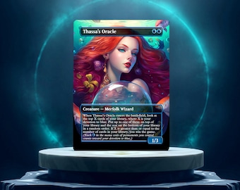 Oracle of the Alpha - Custom Proxy Commander Card - Etsy