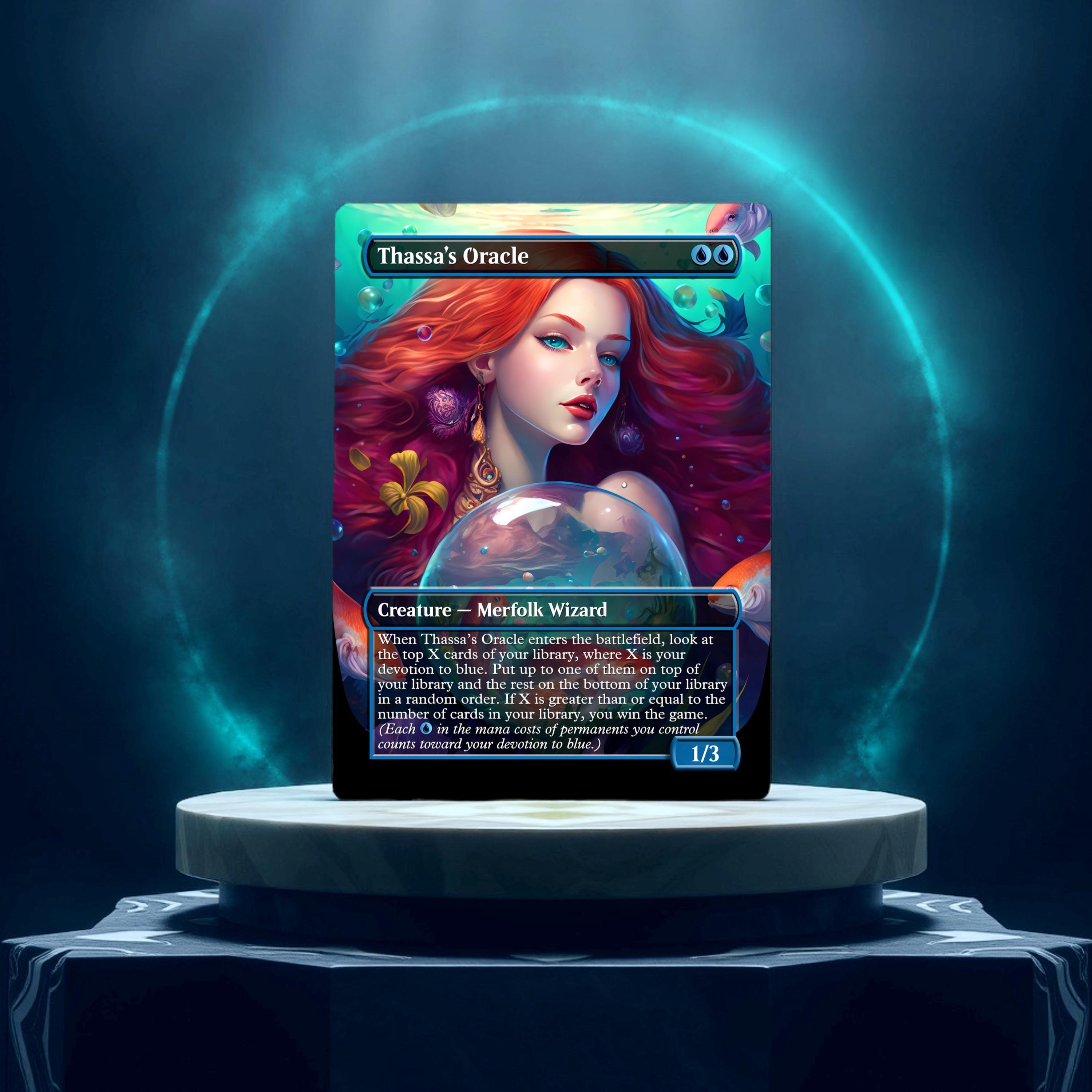 Thassa's Oracle Custom Made Game Card Proxy - Etsy