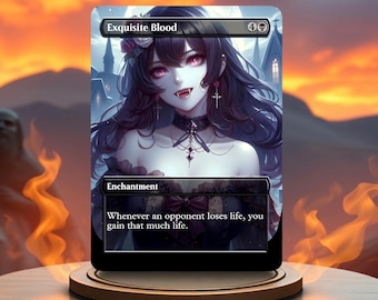 Exquisite Blood Custom Made Game Card Proxy