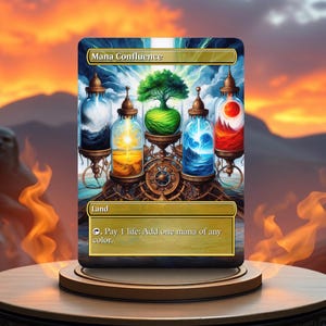 Mana Confluence Custom Made Game Card Proxy