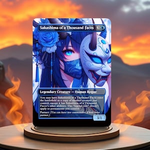 Proxy de cartes de jeu personnalisées Sakashima aux mille visages