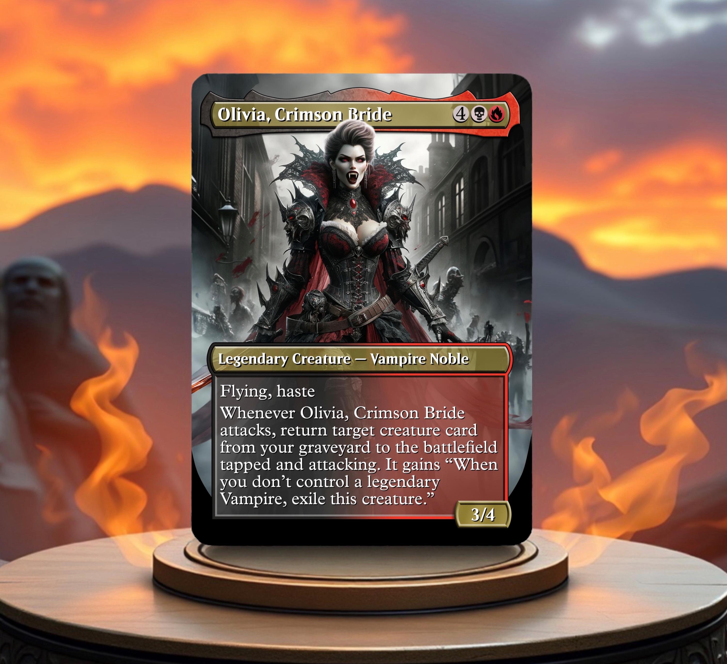 olivia mtg card Amazon.com: Olivia, Mobilized for War : Toys & Games main image 0