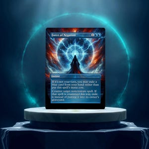Force of Negation Proxy per carte da gioco personalizzate