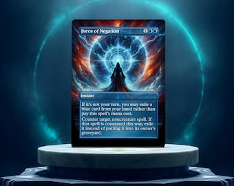 Force of Negation (0001) Japanese Final Fantasy Regional Promos Borderless  Foil NM - Etsy New Zealand