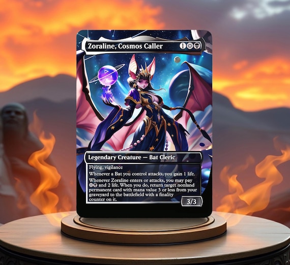 Zoraline, Cosmos Caller Custom Made Game Card Proxy - Etsy