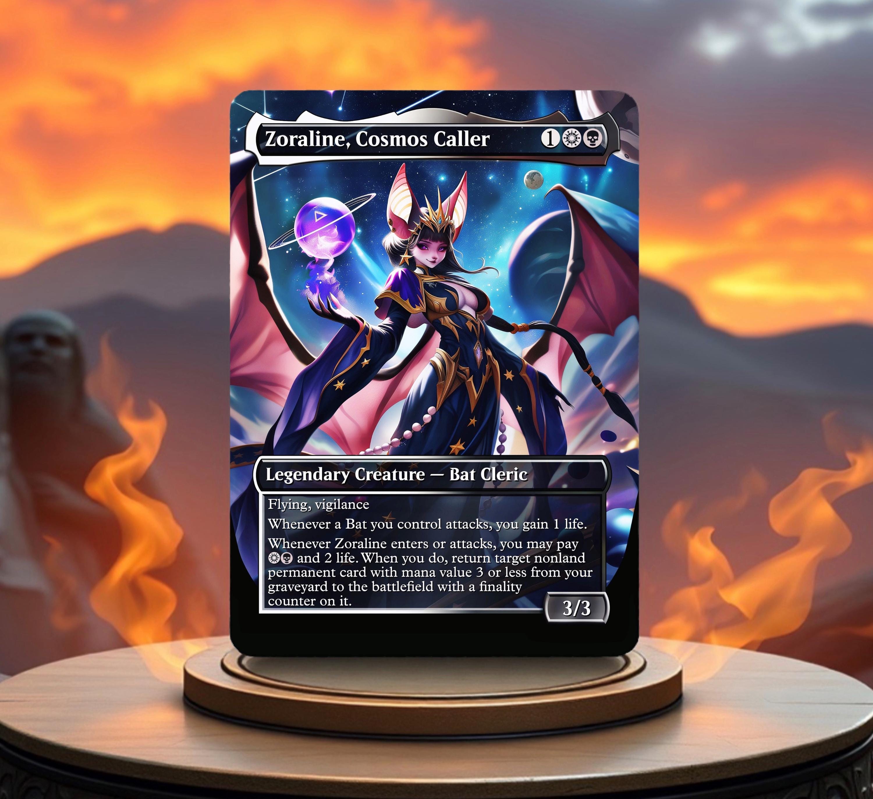 Zoraline, Cosmos Caller Custom Made Game Card Proxy - Etsy