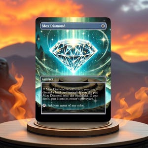 Proxy Mox Diamond pour cartes de jeu sur mesure