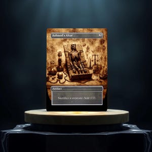 Tarjeta proxy de juego personalizada del Altar de Ashnod