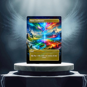 Mana Confluence Custom Made Game Card Proxy