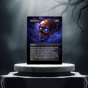 Proxy di carte da gioco personalizzate Tainted Pact