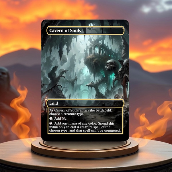 Cavern of Souls Custom Made Game Card Proxy